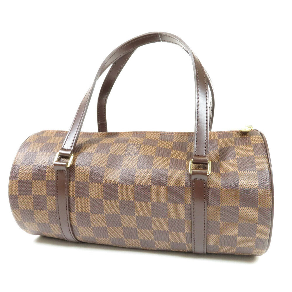 Louis Vuitton Papillon Canvas Handbag Damier Brown